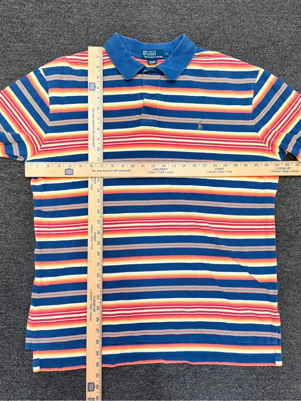 Ralph Lauren Blue Multi-Stripe Polo Shirt